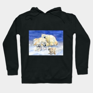 White bears Hoodie